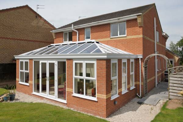 double hippped conservatories